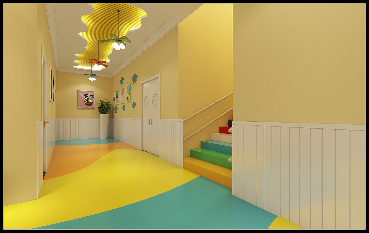 少兒教育機構裝修設計效果-第2張圖片-上海古都建筑設計集團