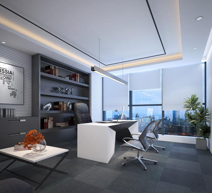 徐匯區田林500平米辦公室設計實景-第4張圖片-上海古都建筑設計集團