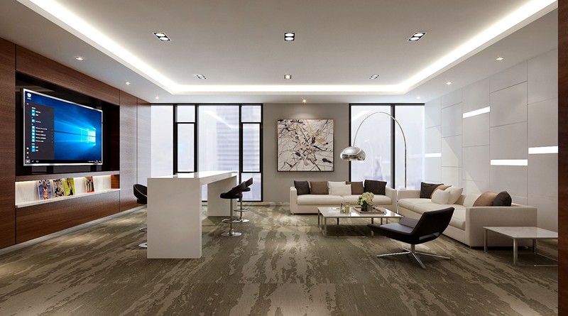 880平米房地產(chǎn)銷售公司辦公室設(shè)計效果圖-第2張圖片-上海古都建筑設(shè)計集團