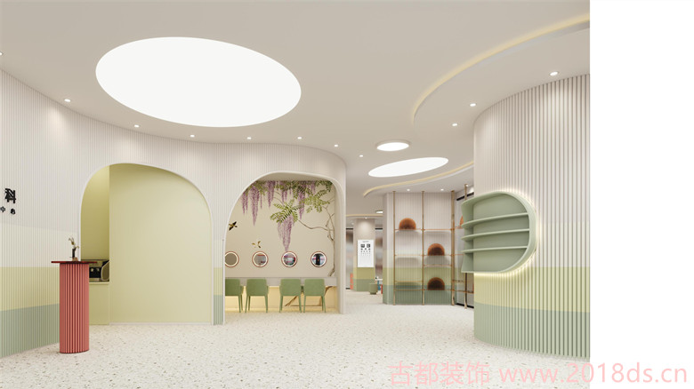靜安區眼科醫院裝修設計圖200平-第4張圖片-上海古都建筑設計集團