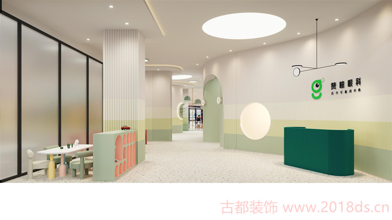 靜安區眼科醫院裝修設計圖200平-第13張圖片-上海古都建筑設計集團