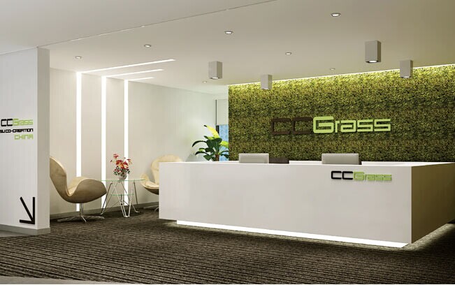 工廠辦公室室內(nèi)裝修設(shè)計效果-第1張圖片-上海古都建筑設(shè)計集團(tuán)