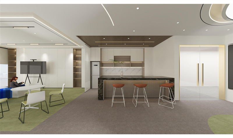 上海徐匯區(qū)芒果廣場辦公室裝修設(shè)計(jì)效果-第4張圖片-上海古都建筑設(shè)計(jì)集團(tuán)