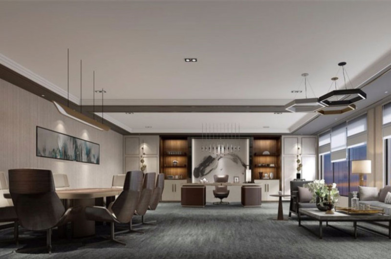 黃浦辦公樓裝潢設計_1780平金融公司辦公室-第6張圖片-上海古都建筑設計集團