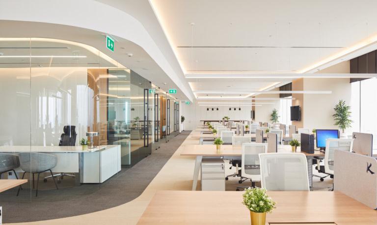 智能化辦公環境的浦東裝修設計-第2張圖片-上海古都建筑設計集團