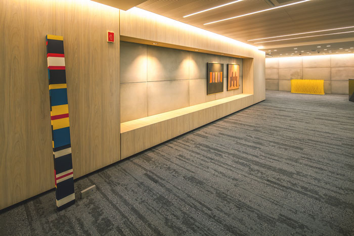 青浦貸款金融公司辦公室裝修設計-第2張圖片-上海古都建筑設計集團