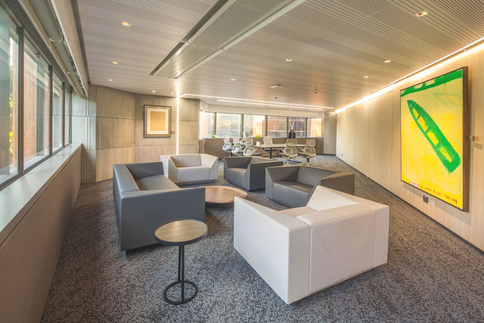 青浦貸款金融公司辦公室裝修設計-第4張圖片-上海古都建筑設計集團