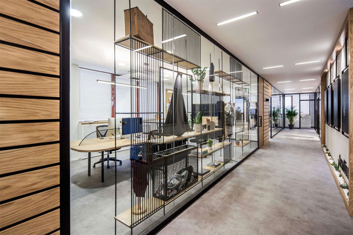 浦東時裝公司辦公室裝修設計案例-第3張圖片-上海古都建筑設計集團