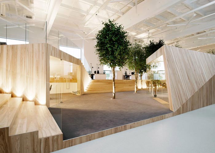 普陀服裝廠房辦公室裝修設計案例-第1張圖片-上海古都建筑設計集團