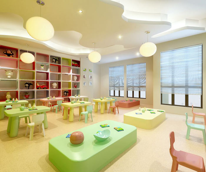浦東新區辦公室裝修早教中心設計案例-第3張圖片-上海古都建筑設計集團
