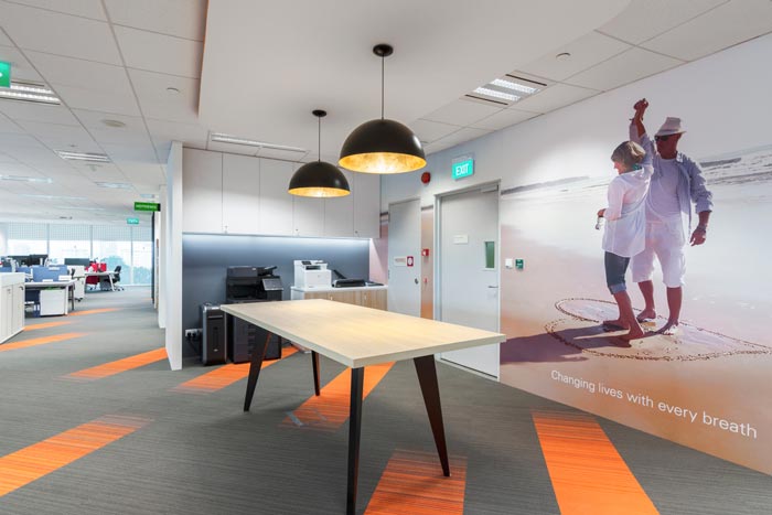 普陀區辦公室裝修醫療保健機構設計案例-第3張圖片-上海古都建筑設計集團