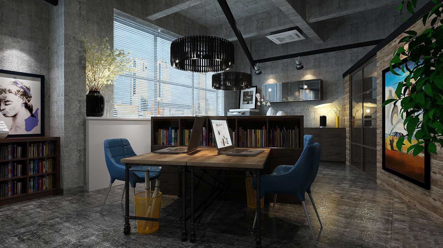 徐匯區商貿辦公室裝修設計案例-第3張圖片-上海古都建筑設計集團