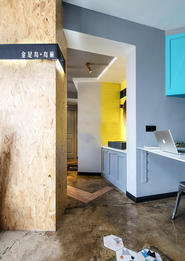 徐匯區復式工業風辦公室裝修設計-第4張圖片-上海古都建筑設計集團