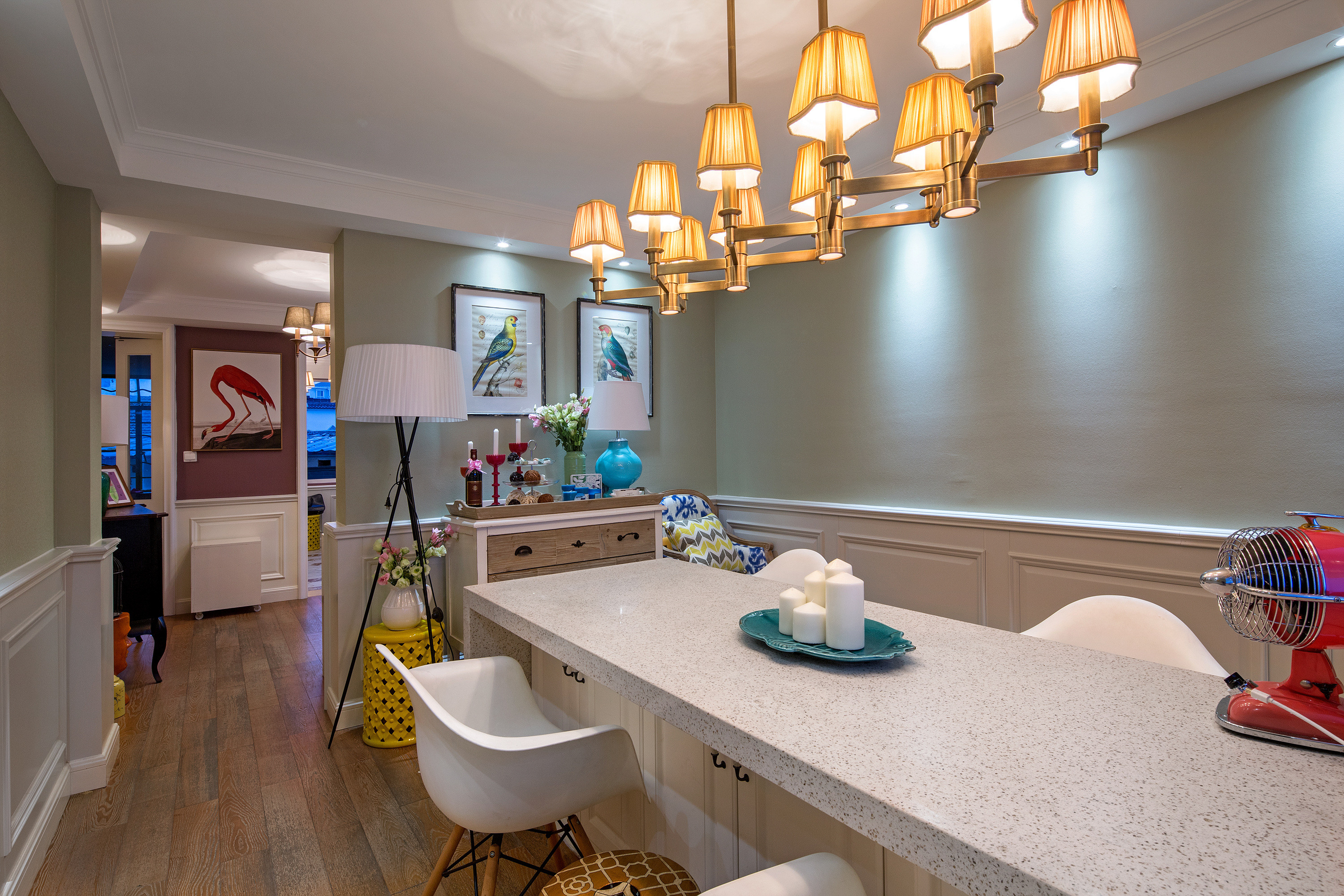 徐匯區120平辦公室裝修美式風格設計-第3張圖片-上海古都建筑設計集團