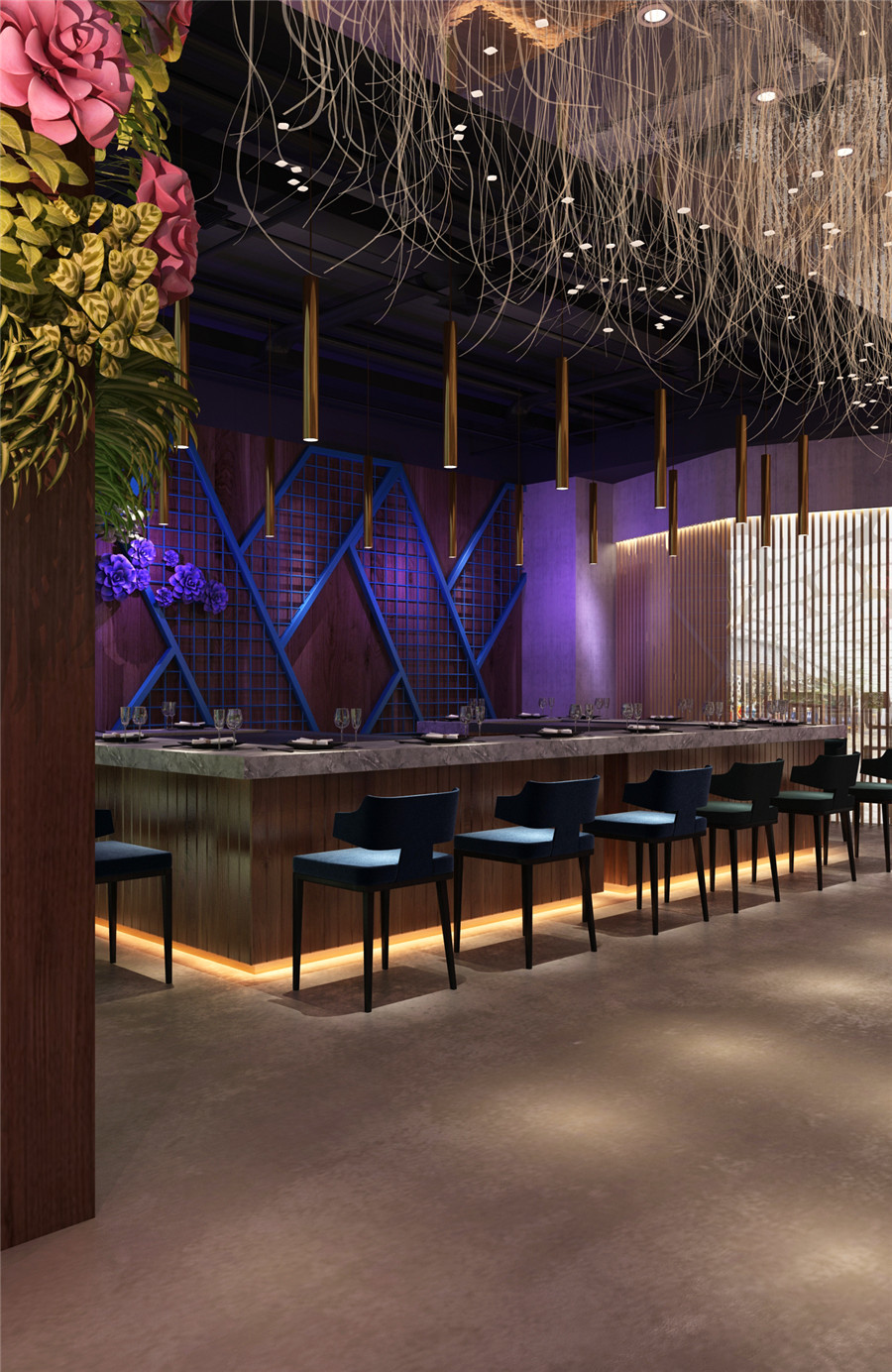 上海辦公室裝修餐廳裝修設計-第2張圖片-上海古都建筑設計集團