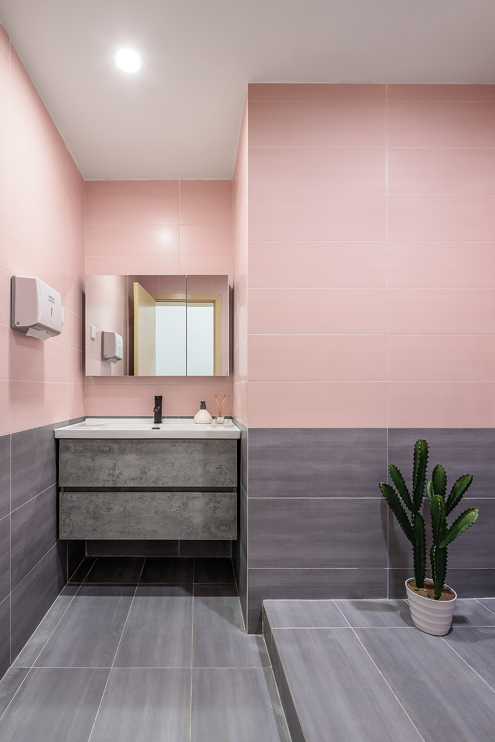 普陀區90平美甲店辦公室裝修設計-第2張圖片-上海古都建筑設計集團