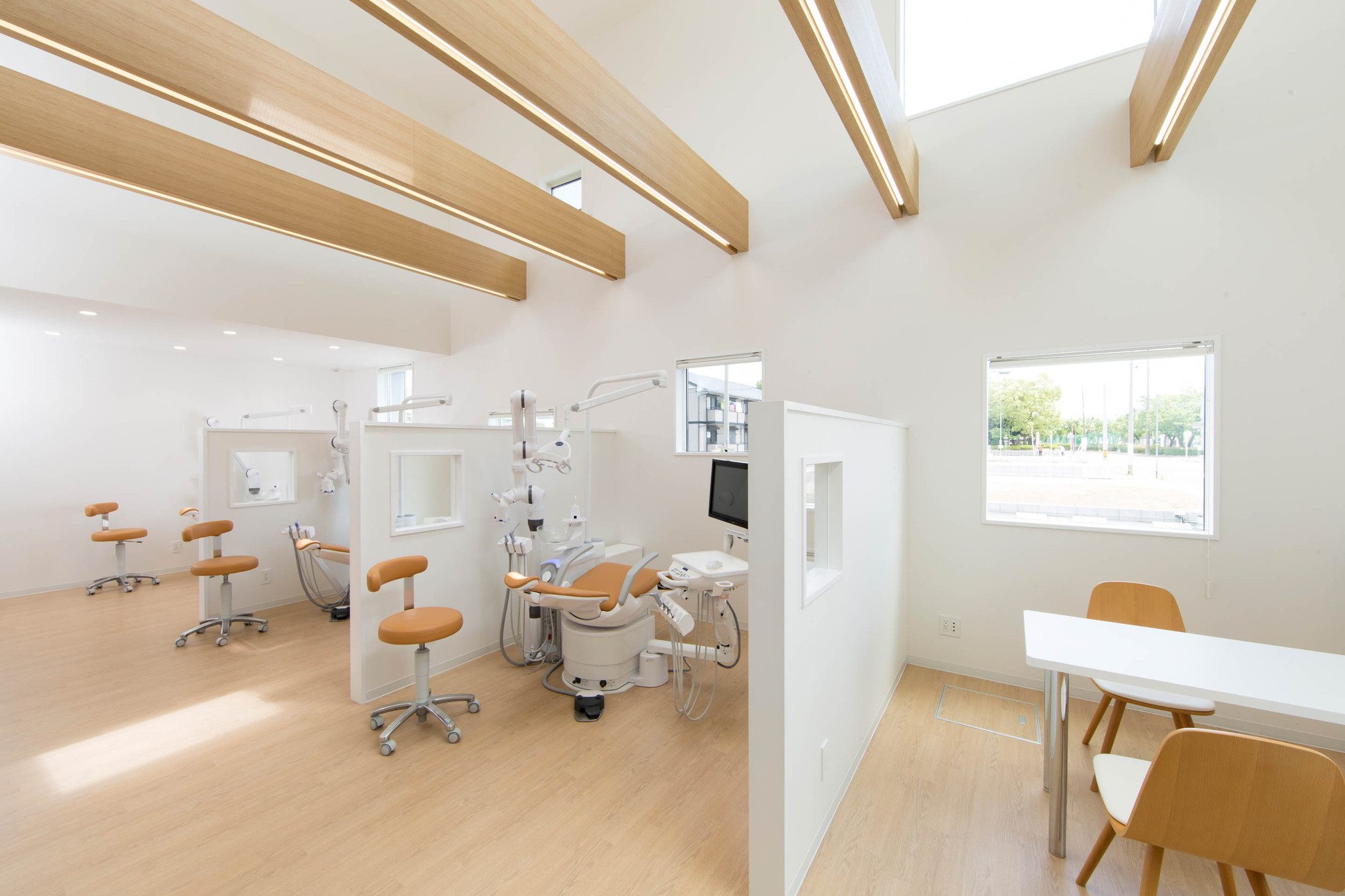 上海辦公室裝修牙醫辦公室簡約風格裝修設計-第2張圖片-上海古都建筑設計集團