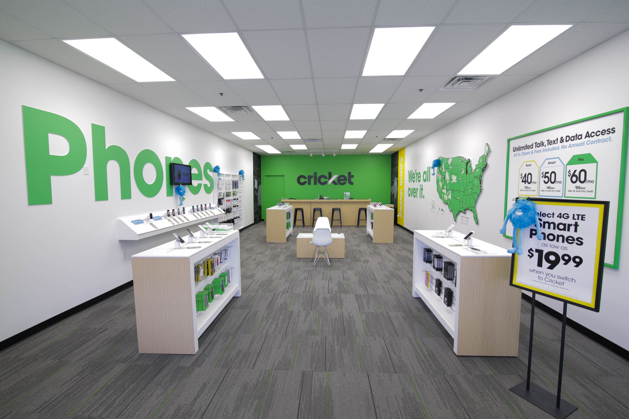 上海辦公室裝修綠色調營業廳裝修設計-第2張圖片-上海古都建筑設計集團