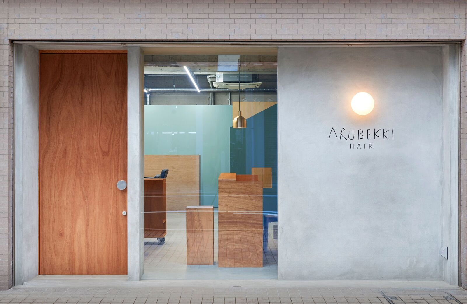 徐匯區120平簡約型發廊辦公室裝修設計-第4張圖片-上海古都建筑設計集團