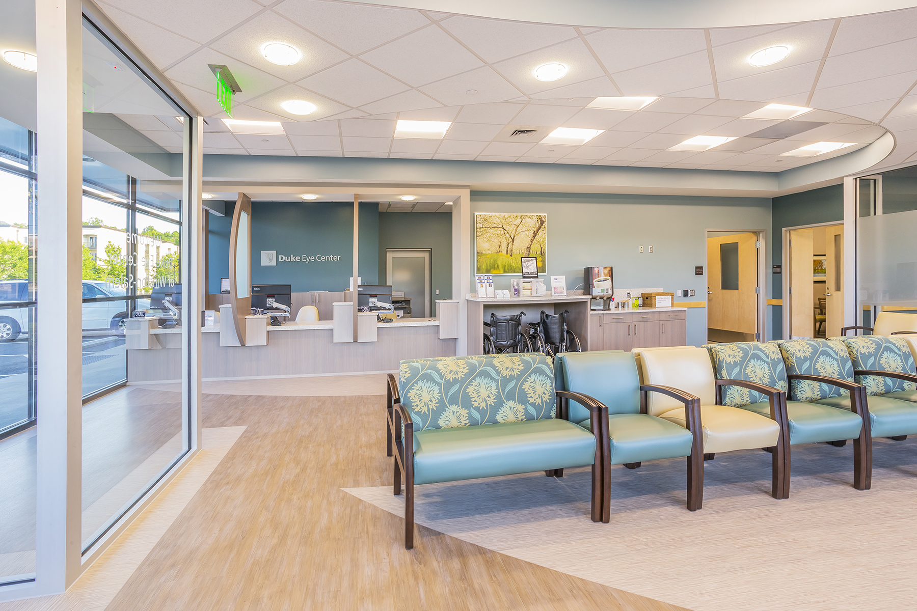 閔行區辦公室裝修眼科中心裝修設計-第2張圖片-上海古都建筑設計集團