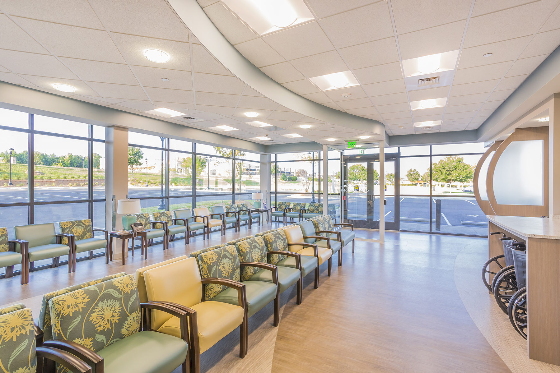 閔行區辦公室裝修眼科中心裝修設計-第3張圖片-上海古都建筑設計集團