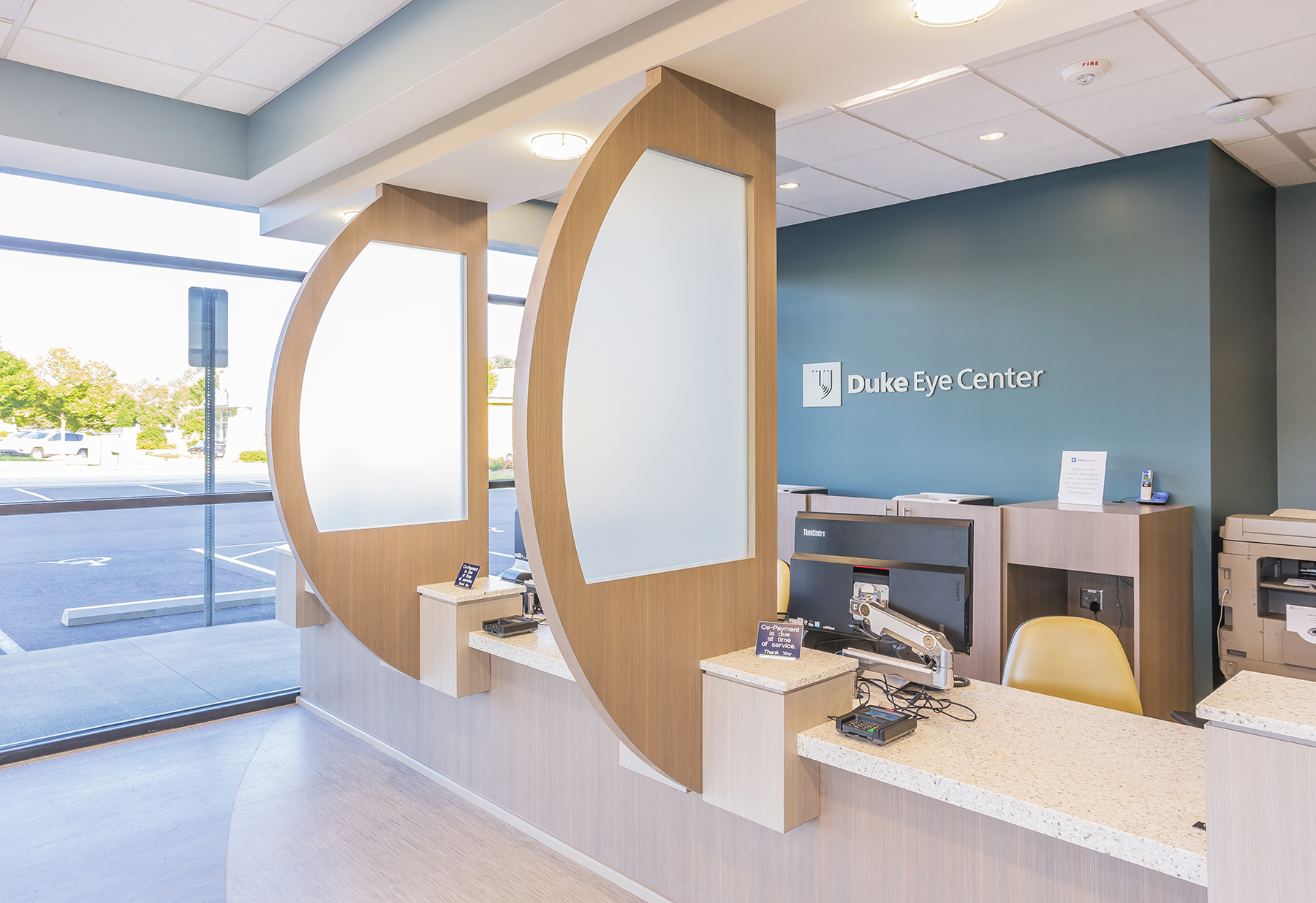 閔行區辦公室裝修眼科中心裝修設計-第5張圖片-上海古都建筑設計集團