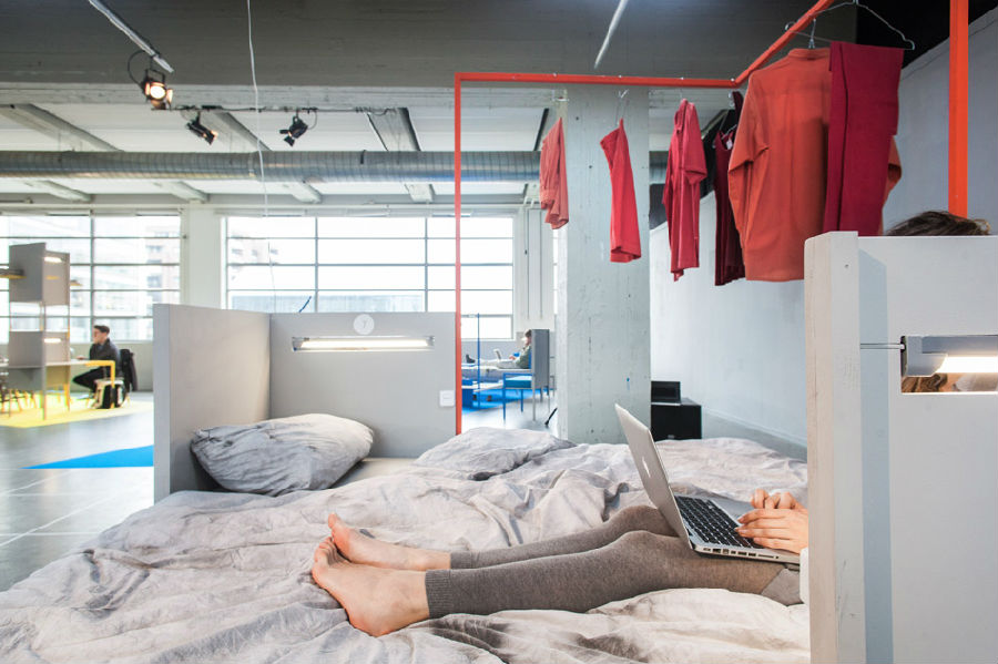 上海辦公室裝修清新風格設計案例-第6張圖片-上海古都建筑設計集團