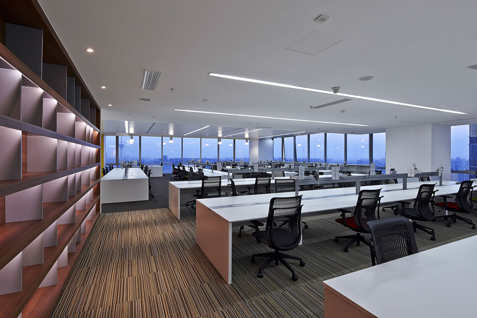 時代一號辦公室裝修設計案例-第7張圖片-上海古都建筑設計集團