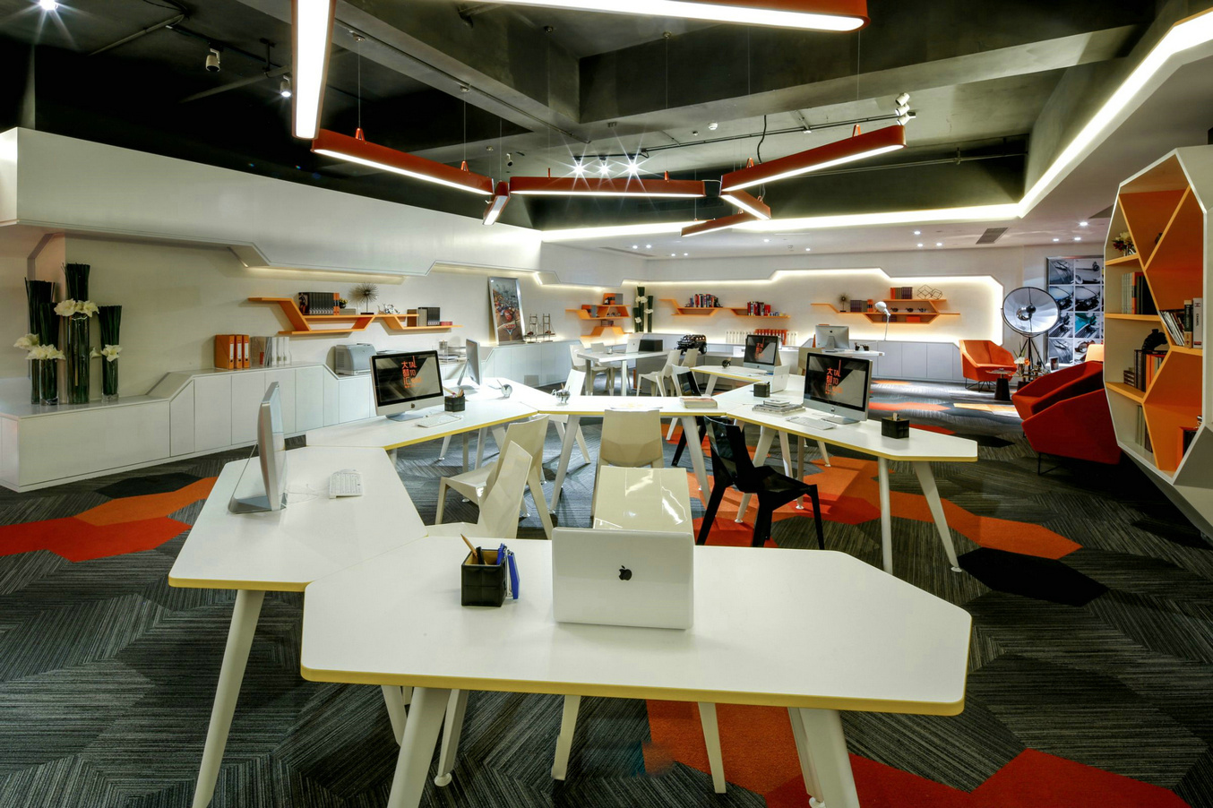 普陀區120平廣告公司辦公室裝修設計-第5張圖片-上海古都建筑設計集團