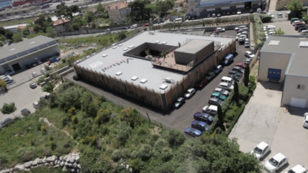 上海辦公室裝修戶外全景效果圖-第5張圖片-上海古都建筑設計集團