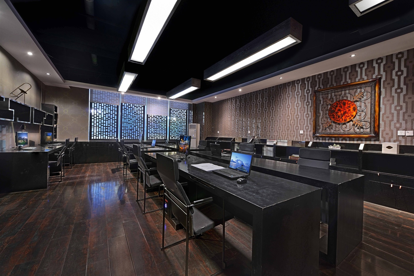 金山區200平辦公室裝修靜謐風格設計-第9張圖片-上海古都建筑設計集團