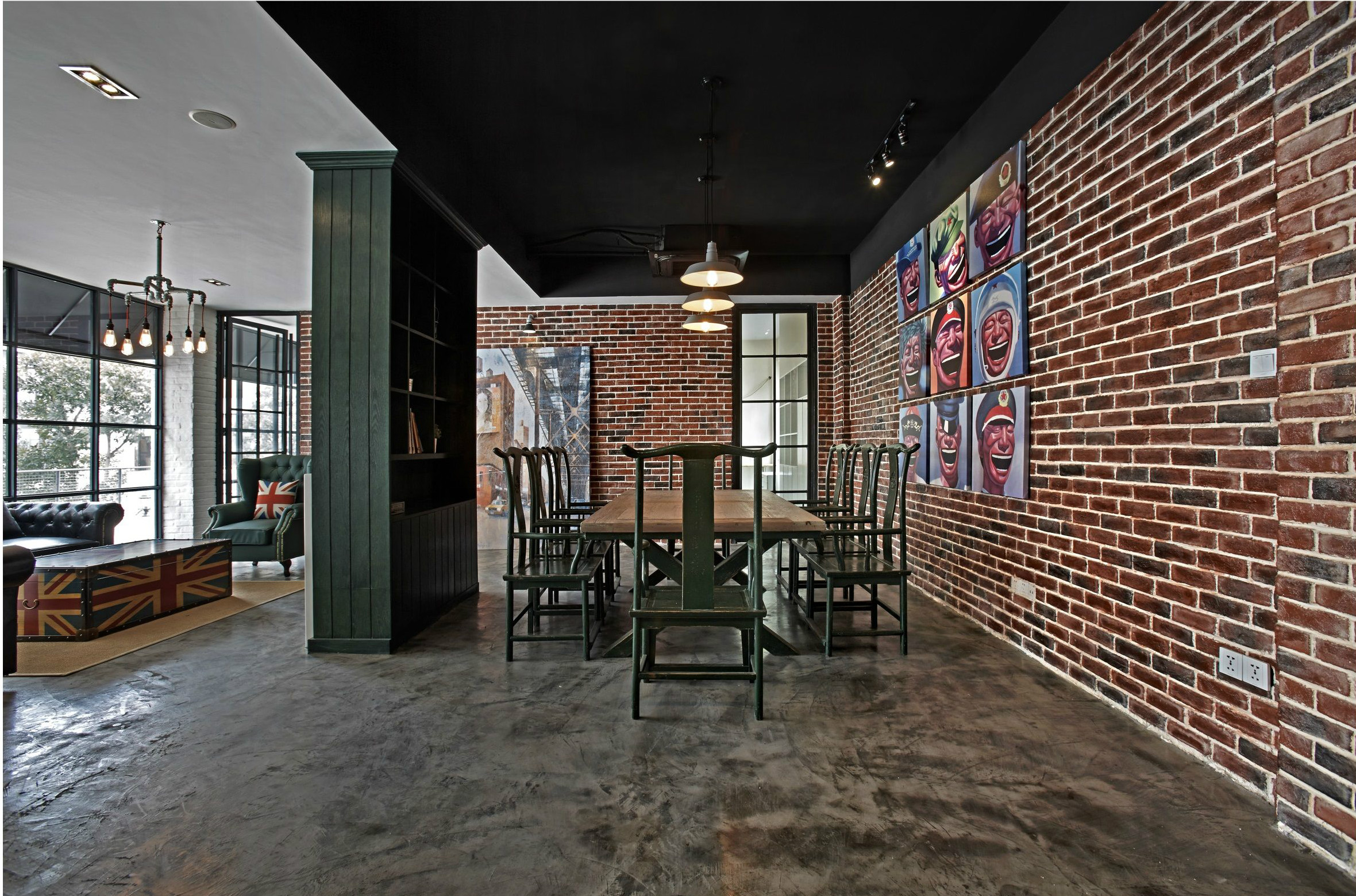 上海辦公室裝修英式風格設計-第2張圖片-上海古都建筑設計集團