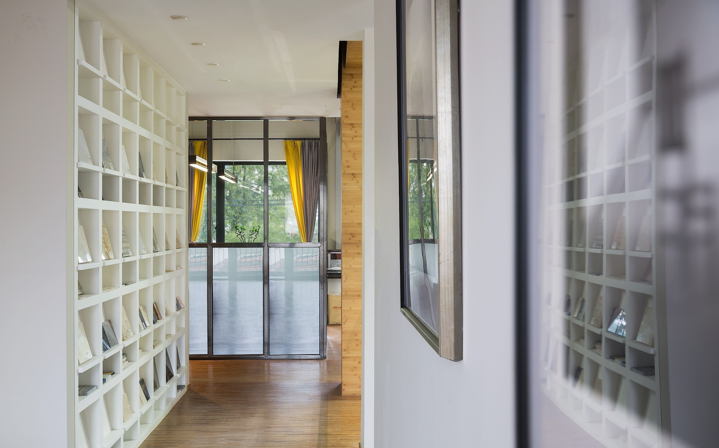 徐匯區辦公室裝修落地窗設計-第1張圖片-上海古都建筑設計集團