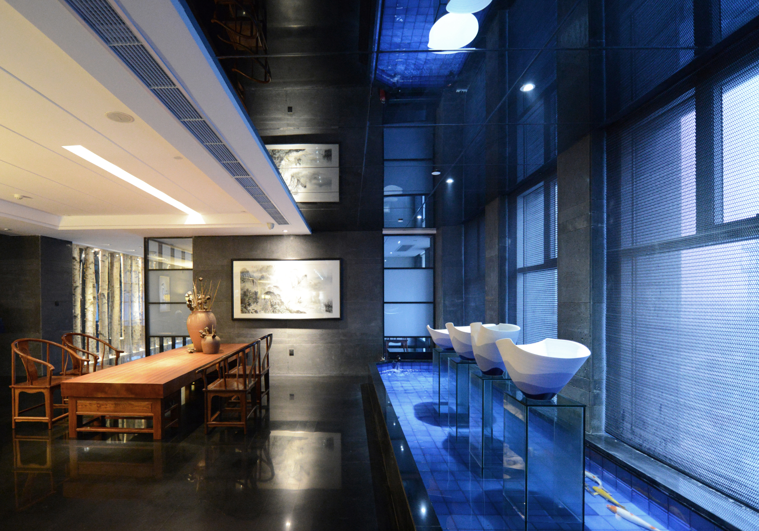 徐匯區儒雅風格辦公室裝修設計-第5張圖片-上海古都建筑設計集團