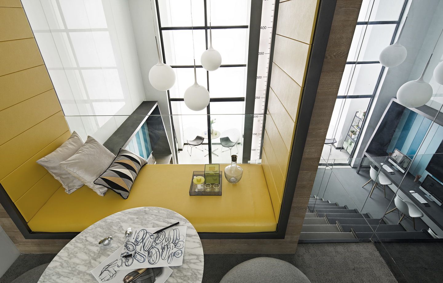 閔行區50平復式loft風格辦公室裝修設計-第6張圖片-上海古都建筑設計集團