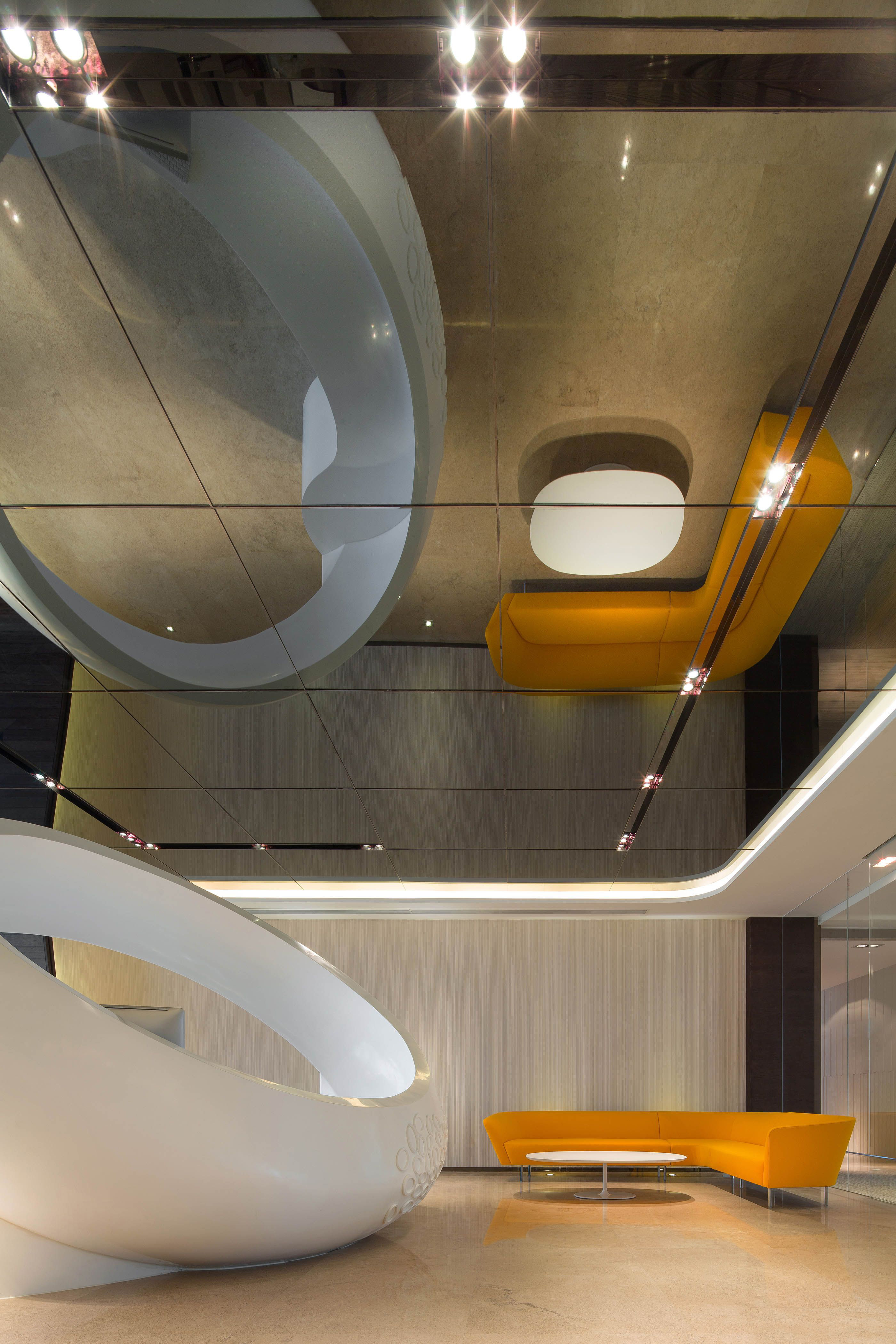 天盈廣場辦公室裝修設計效果圖-第1張圖片-上海古都建筑設計集團