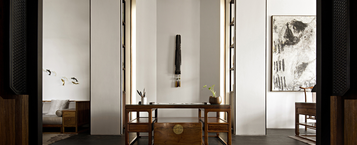 徐匯區中國風辦公室裝修設計-第5張圖片-上海古都建筑設計集團