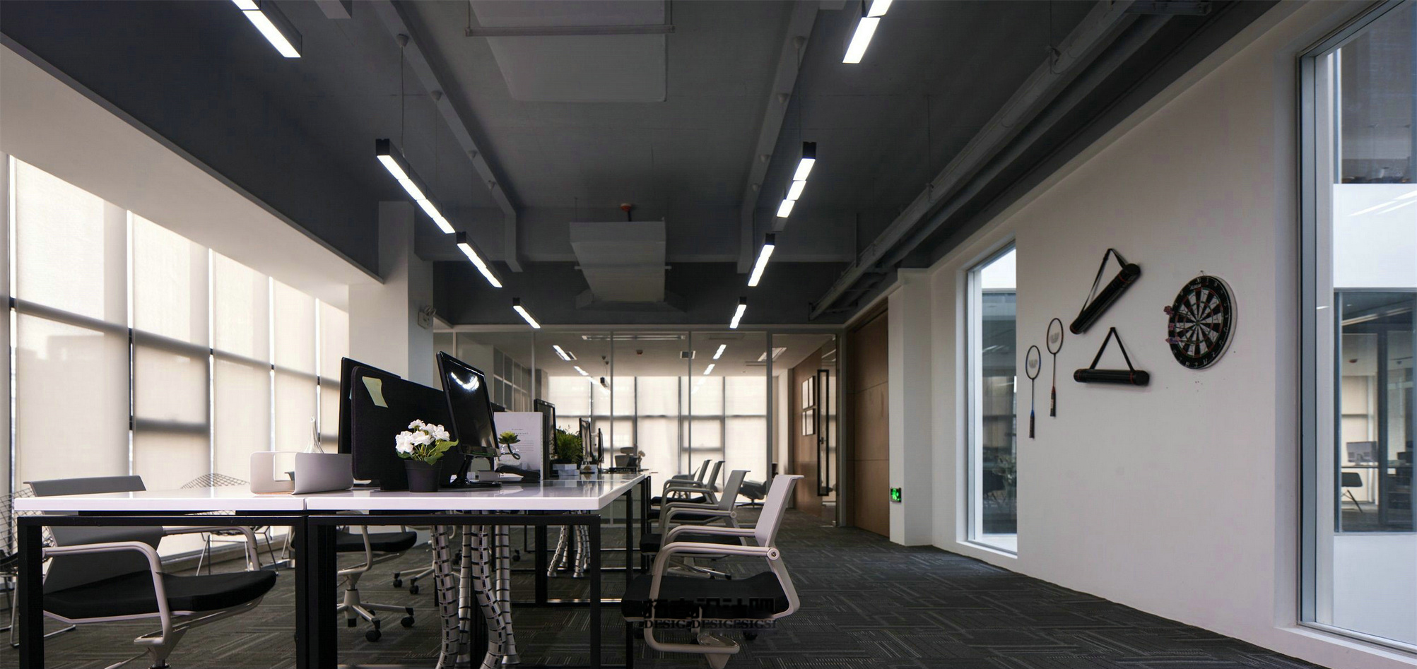 上海現代時尚風格辦公室裝修設計-第5張圖片-上海古都建筑設計集團