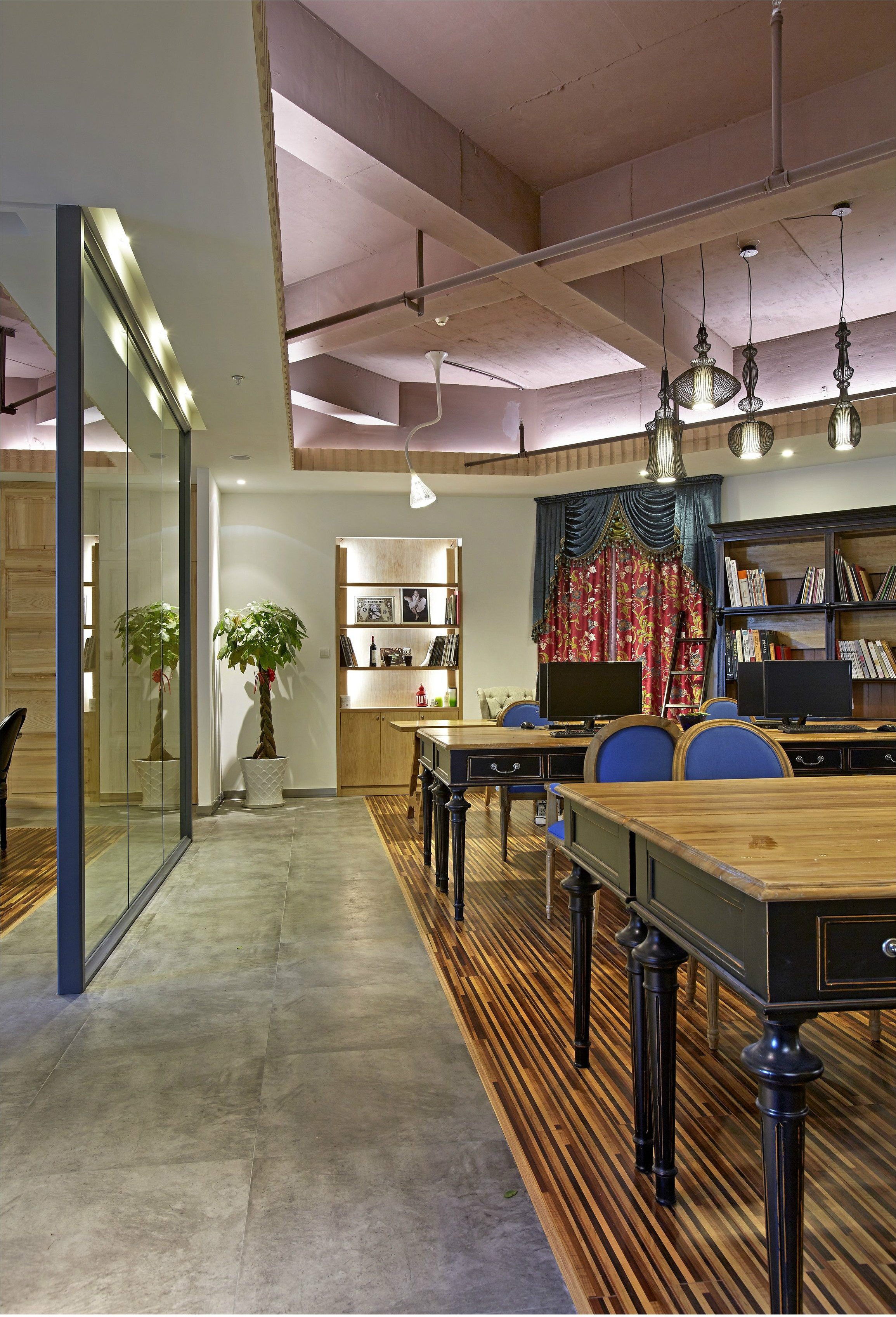 浦東新區紡織品公司辦公室裝修設計-第5張圖片-上海古都建筑設計集團