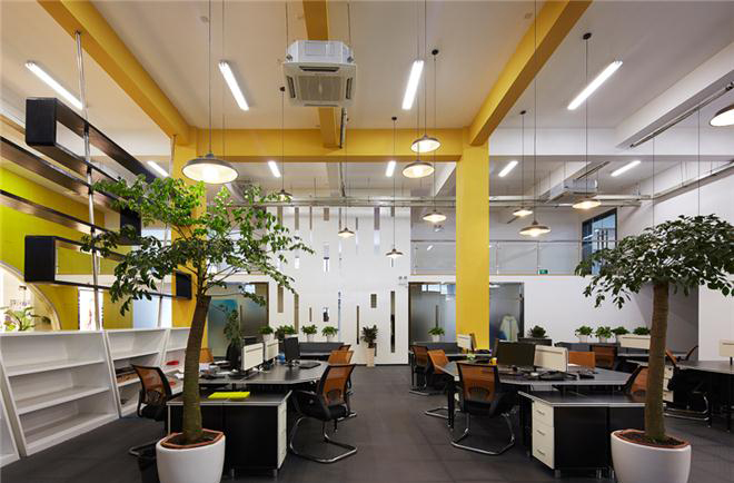 浦東新區服飾公司辦公室裝修設計-第3張圖片-上海古都建筑設計集團