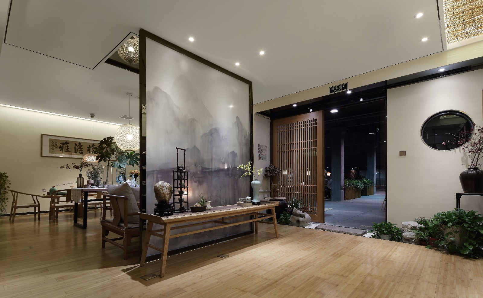 普陀區120平茶莊裝修設計-第1張圖片-上海古都建筑設計集團