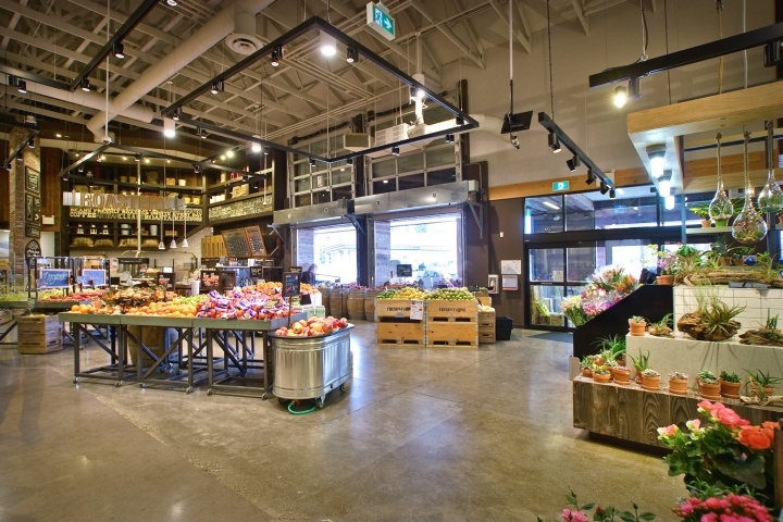 工業(yè)風超市辦公室裝修設計-第2張圖片-上海古都建筑設計集團