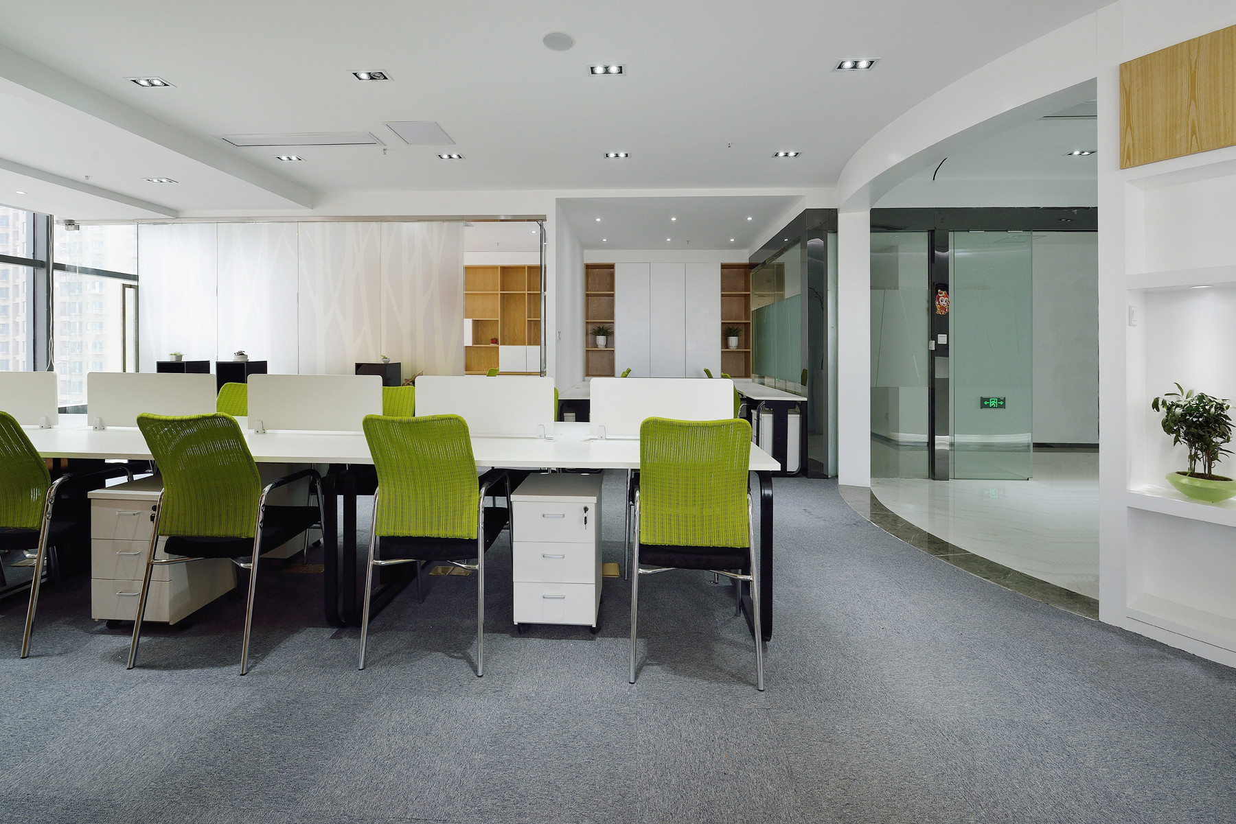 青浦區辦公室裝修簡約風設計-第6張圖片-上海古都建筑設計集團