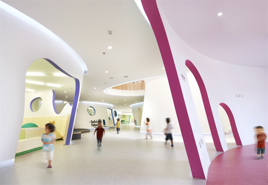 簡約風(fēng)格早教中心裝修設(shè)計-第4張圖片-上海古都建筑設(shè)計集團(tuán)