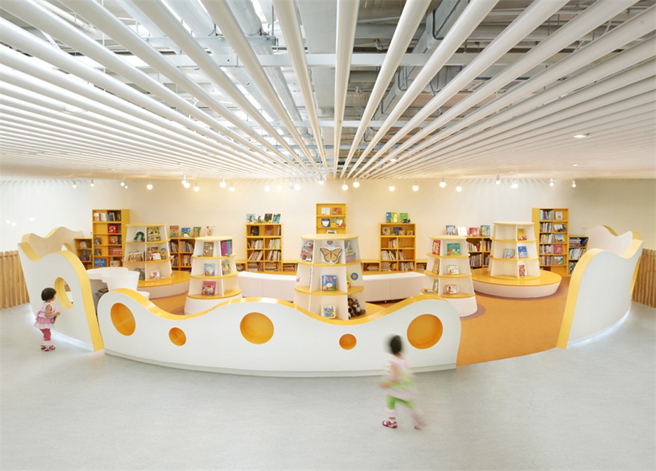 簡約風(fēng)格早教中心裝修設(shè)計-第1張圖片-上海古都建筑設(shè)計集團(tuán)