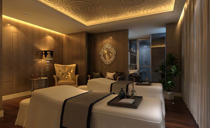 普陀區歐式風格美容會所裝修設計-第3張圖片-上海古都建筑設計集團