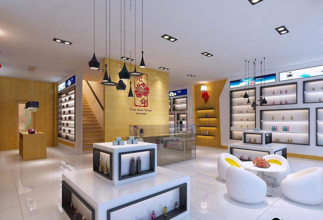 復古化妝品店裝修設計-第1張圖片-上海古都建筑設計集團