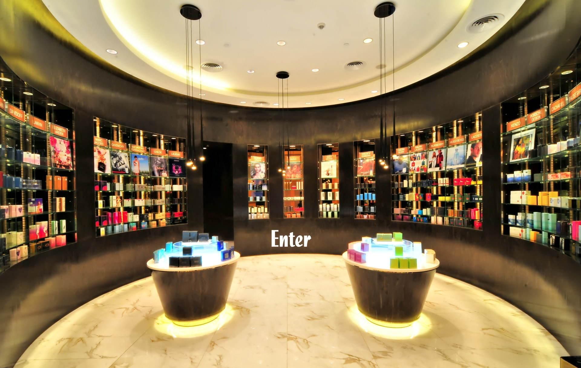 復古化妝品店裝修設計-第3張圖片-上海古都建筑設計集團