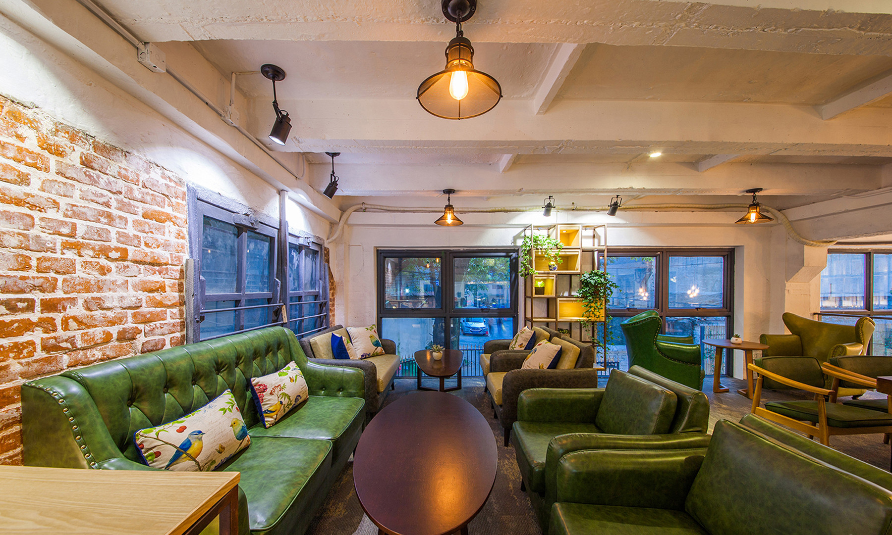 loft風格咖啡廳裝修設計-第4張圖片-上海古都建筑設計集團