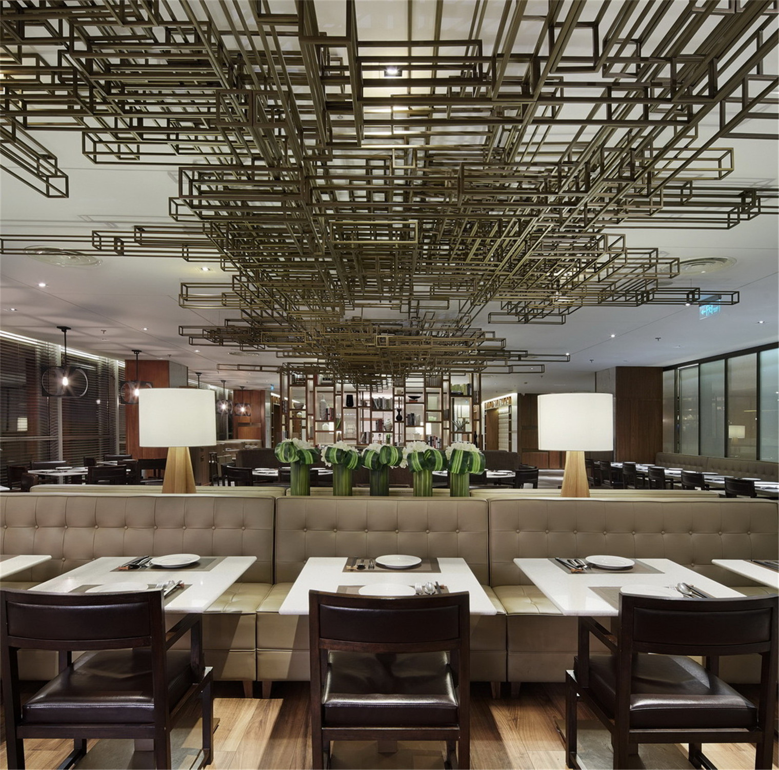 浦東新區120平港式茶餐廳裝修設計-第6張圖片-上海古都建筑設計集團